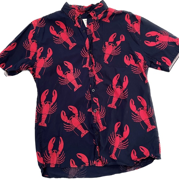 size medium short sleeve men’s button down x3 shirts - Picture 5 of 7